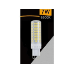 AMPOULE TUBULAIRE LED SMD G9 7 W 820 LM 3000K 4000K 6500K SPARAC-G9-7W-CE2 -BLANC FROID- - BLANC FROID