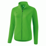 VESTE SWEAT - ERIMA - FEMME GREEN