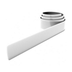 BRASSARD SLAP RFX RÉFLÉCHISSANT DE 44 CM EN TPU - BLANC - ACCESSOIRES DE SÉCURITÉ PUBLICITAIRES