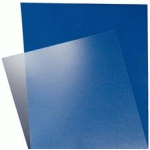 COUVERTURE, FORMAT A4, EN PVC, TRANSPARENTE, 0,25 MM