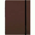 EXA-PBOOK CARNET DE PROJET VOLGA MARRON 15 X 21 CM - EXACOMPTA