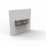 EXTENSION HORIZONTALE POUR ÉTAGÈRE MODULABLE AIRGO - 579 X 350 X 243 MM SEED
