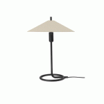 FERM LIVING LAMPE À POSER FILO, BEIGE, ANGULAIRE, FER, 43 CM