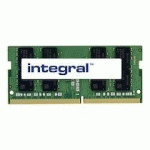 INTEGRAL - DDR4 - MODULE - 16 GO - SO DIMM 260 BROCHES - 2933 MHZ / PC4-23400 - MÉMOIRE SANS TAMPON