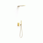 KIT DE DOUCHE ENCASTRÉ RAPID-BOX DORÉ (OR) - TRES 21128005OR