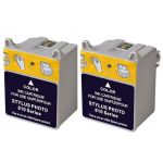 LOT DE 2 CARTOUCHES COMPATIBLE EPSON T027 PHOTO