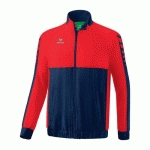 VESTE DE SURVÊTEMENT - ERIMA - SIX WINGS NAVY/ROUGE