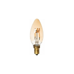 LAMPE FLAMME AMBER LED E14 C35 2,5W VARIABLE