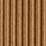 CARTON ONDULÉ, PAQUET DE 10 FEUILLES MOYENNE CANNELURE 300G/M2 AU FORMAT 50X70CM - KRAFT