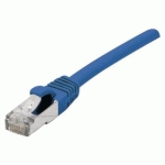 CORDON PATCH RJ45 S/FTP CAT 6 2 MÈTRES BLEU