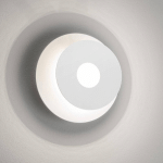 FISCHER & HONSEL APPLIQUE LED HENNES, Ø 18 CM, BLANCHE
