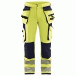 PANTALON STRETCH 4D HAUTE-VISIBILITÉ TAILLE 48C - BLAKLADER