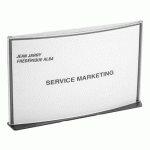 PLAQUE DE SIGNALISATION 3 EN 1 - FORMAT 15,5 X 21,5 CM