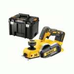 RABOT XR 18V (SANS BATTERIE NI CHARGEUR) + COFFRET T-STAK - DEWALT - DCP580NT-XJ
