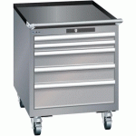 ARMOIRE GRIS PIGEON 564X725X723 AVEC 5 TIR. 75KG - LISTA