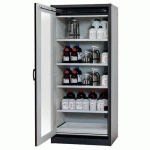 ARMOIRE SÉCURITÉ Q-DISPLAY-30 Q30.195.086.WDFW GRIS/ROUGE - ASECOS