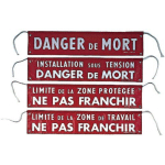 BANDEROLE TYPE A 1X0.20M - SIBS85A