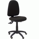 CHAISE DE BUREAU AYNA S ROUE POUR PARQUET NOIR - PIQUERAS Y CRESPO