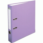 CLASSEUR À LEVIER POLYPROPYLÈNE DOS DE 50MM A4 LILAS - EXACOMPTA