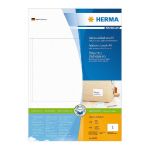 HERMA ETIQUETTE BLANCHE PREMIUM - HERMA - 148,5 X 205 MM - POCHETTE DE 400 ÉTIQUETTES