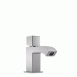 MITIGEUR LAVABO AVEC VIDAGE AUTOMATIQUE CHROMÉ CUADRO-TRES - TRES 107103DA