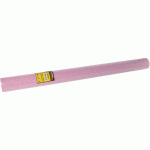 NAPPE JETABLE PAPIER DAMASSÉ - ROULEAU 50 M ROSE POUDRÉ - COGIR