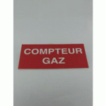 PANNEAU RÉGLEMENTAIRE - COMPTEUR GAZ BRICOZOR