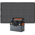 PORTABLE GENERATOR 288WH POWER STATION WITH 100W MONOCRYSTALLINE SOLAR PANEL FOR CAMPING ALLPOWERS