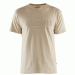 T-SHIRT IMPRIMÉ 3D À MANCHES COURTES BEIGE TL - BLÅKLÄDER - 353110422509L