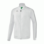 VESTE DE SURVÊTEMENT - ERIMA - TRACKTOP ESSENTIAL TEAM BLANC/GREY