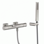 BAIN-DOUCHE THERMOSTATIQUE AVEC CASCADE ACIER - TRES 21117409AC