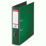 CLASSEUR À LEVIER STANDARD, A4, 7,5 CM, PP, VERT - LOT DE 6