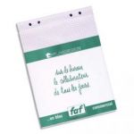 EXACOMPTA BOÎTE DE 5 RECHARGES FAF N°6, FORMAT 29,7X21CM RÉGLURE 5X5