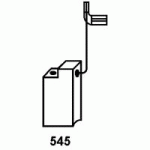 JEU DE 2 CHARBONS 5 X 8 X 20  POUR AEG - ATLAS COPCO - MILWAUKEE