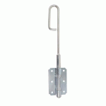 VERROUS BAÏONNETTE EN ACIER À VISSER - FINITION ZINGUÉ BLANC - LOT DE 10 - Ø14X500 TORBEL