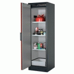 ARMOIRE SÉCURITÉ Q-PEGASUS-90 Q90.195.060.WDAC GRIS/ROUGE - ASECOS