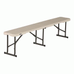 BANC PLIANT EN 2 OU 3 PIEDS 183CM - LIFETIME