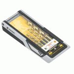 COFFRET DE 9 FORETS MÉTAL HSS - USAGE INTENSIF - DIAMÈTRE 2 À 8 MM PEUGEOT