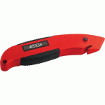 CUTTER À LAME RÉTRACTABLE À 9 POSITIONS 378-1-B - CORPS BI-MATIÈRE SAM OUTILLAGE