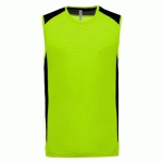 DÉBARDEUR BICOLORE UNITY PES VERT/GRIS FONCÉ TECH