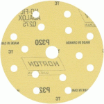 DISQUE AUTO-AGRIPPANT PRO FILM Ø150X18MM GRAIN 320 14+1 TROUS - NORTON