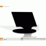 ETIQUETTES PRIX POLY-ETIQUETTE NOIRES