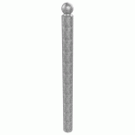 POTELET BOOPI TÊTE BOULE MÉTAL HAUTEUR 1 M Ø 90 MM - GALVA - BUTON DESIGN