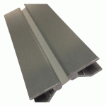 RACCORD D'ANGLE POUR PLINTHES EN PVC - ANGLE VARIABLE - 150 MM - NOIR SYNERCIA