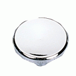 BOUTON DE MEUBLE CONCAVE -CHROMÉ - 25 MM CADAP
