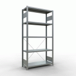 DÉPART EASY-FIX - SIMPLE FACE -2000X1000X400 GALVA - SCHULTE