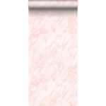 PAPIER PEINT MARBRE - 0,53 X 10,05 M DE ESTAHOME ROSE CLAIR