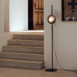 MILAN ILUMINACIÓN MILAN WIRE LAMPE SUR PIED Ø 24 CM ANTHRACITE