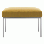 POUF ATRIUM TISSU M1 SAFRAN - MANUTAN COLLECTIVITÉS