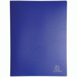PROTÈGE-DOC. PP OPAQUE POCH. CRISTAL 60 VUES A4 COL. ASSORT - EXACOMPTA